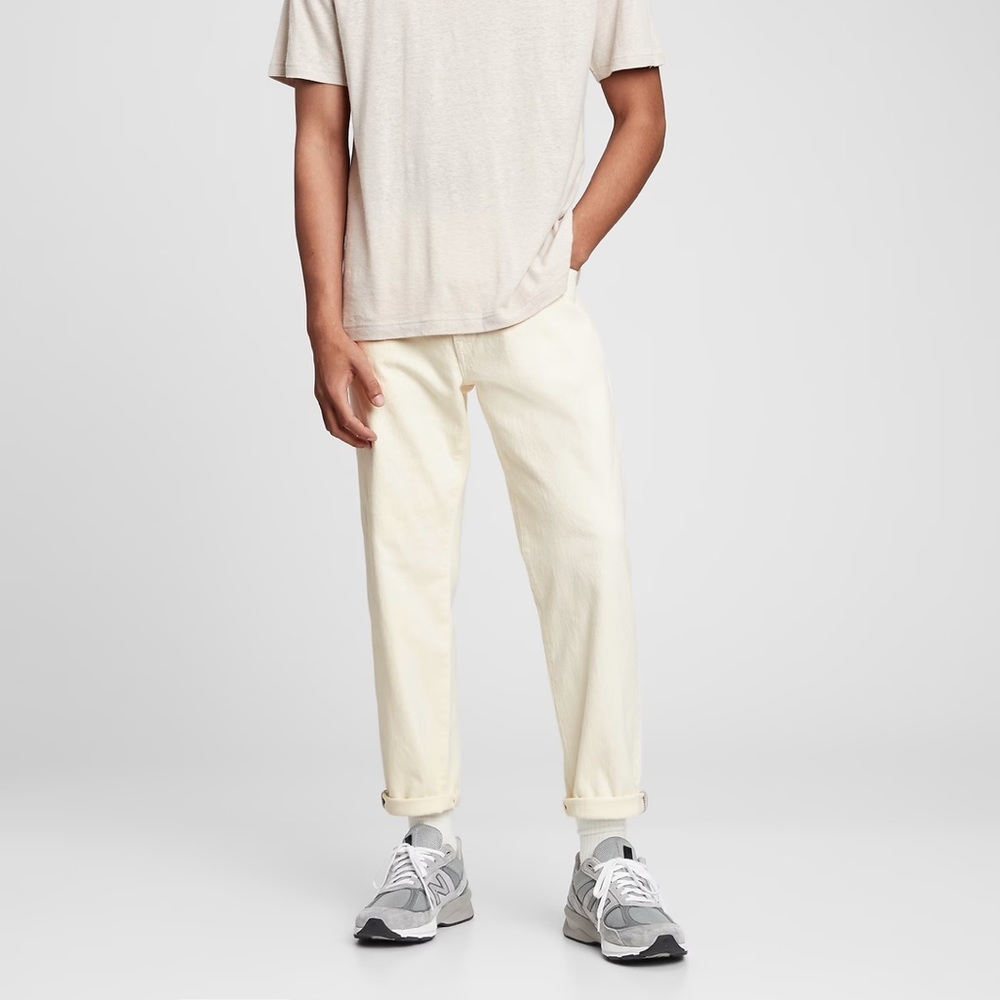 GAP straight crop denim
